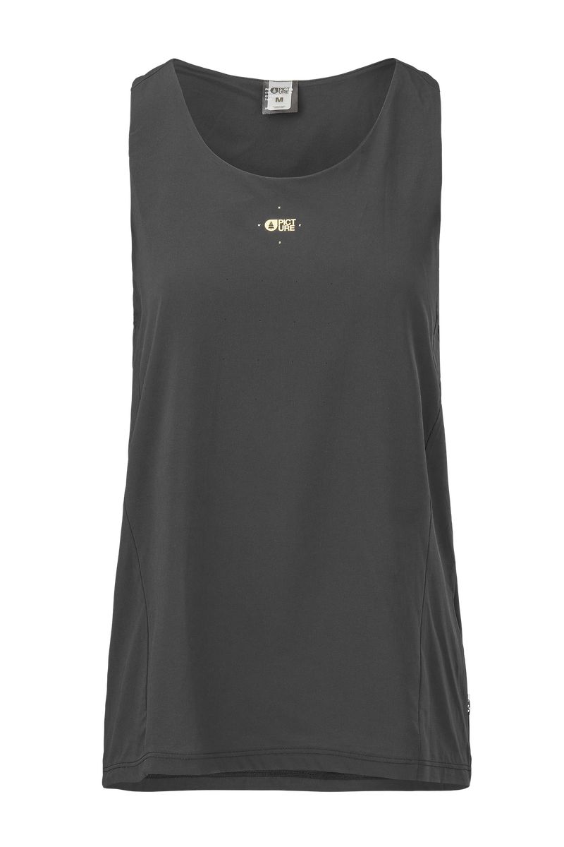 Picture Organic Ice Flow Tech Women's Tanks Black | LSF-529763