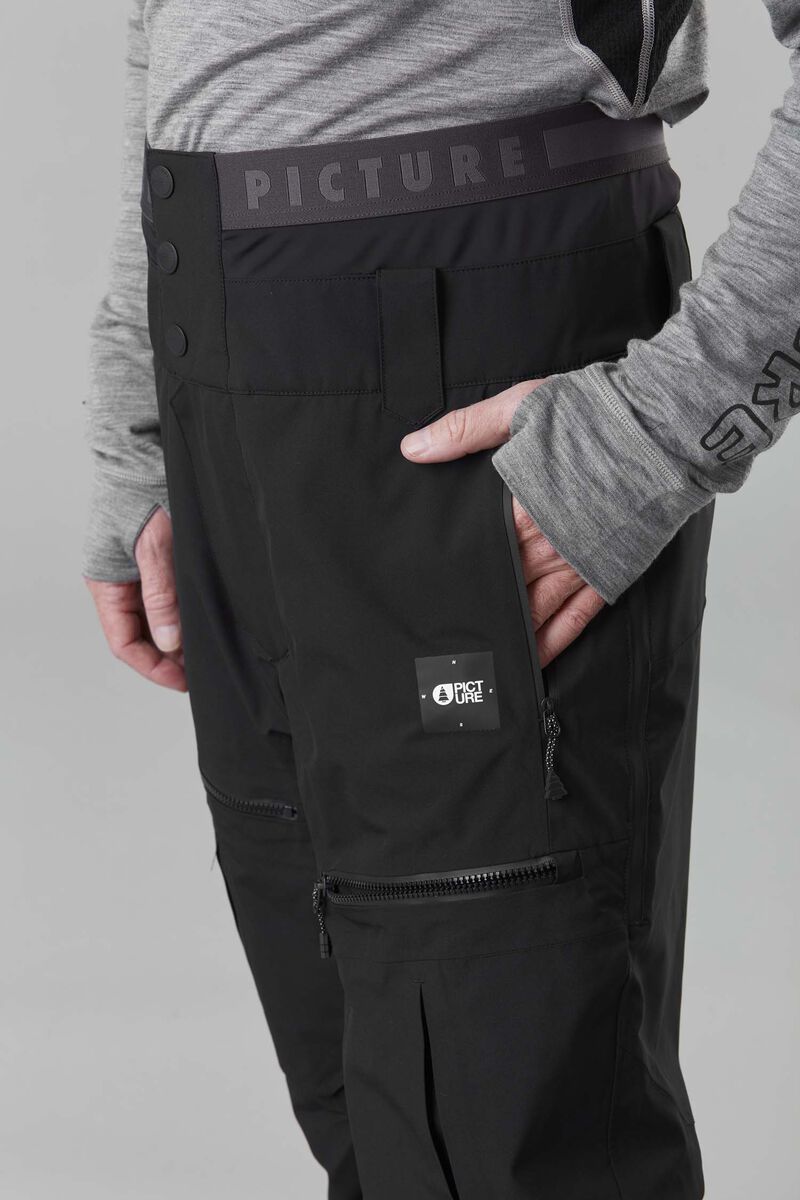 Picture Organic Impact Men's Snow Pants Black | OEX-925840