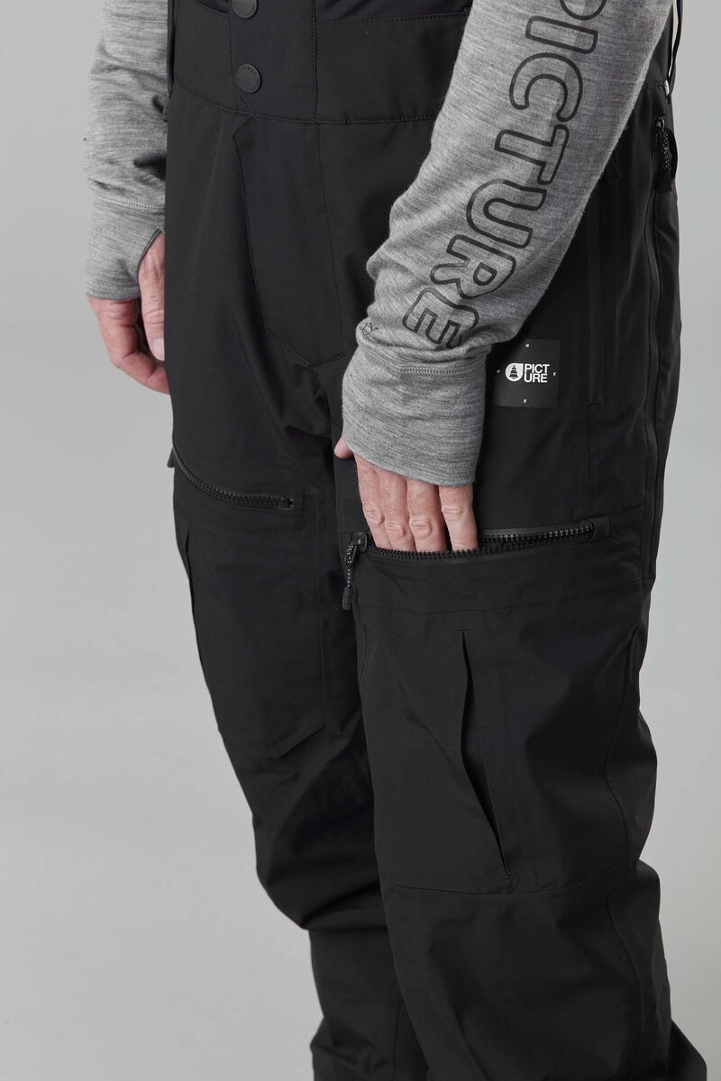 Picture Organic Impact Men's Snow Pants Black | OEX-925840