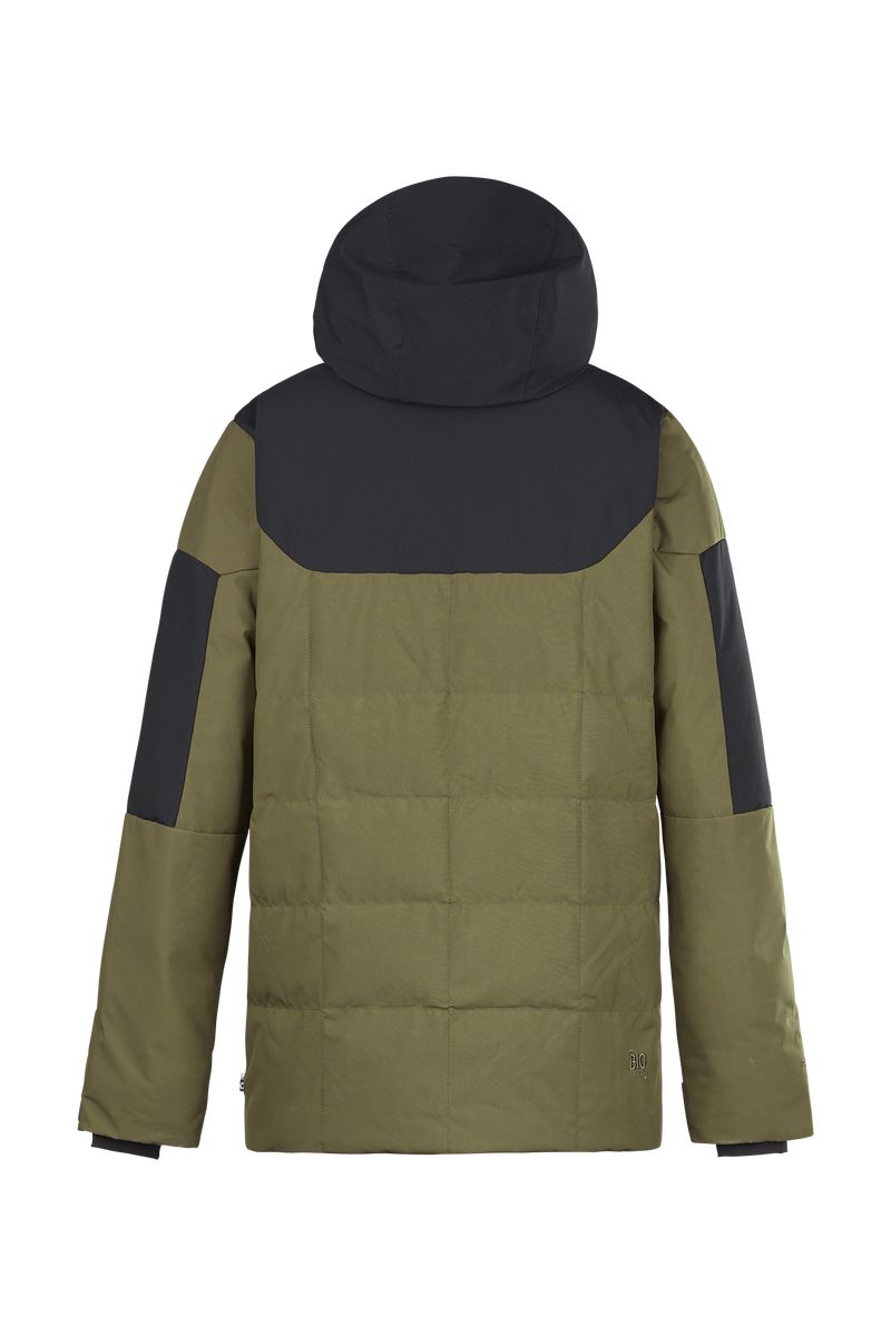 Picture Organic Insey Men's Snow Jackets Dark Green | QUV-148670