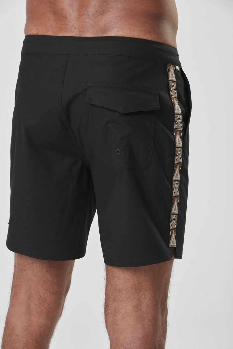 Picture Organic John 17 Brds Men's Boardshorts Black | OEU-285703