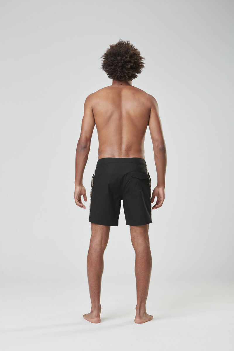 Picture Organic John 17 Brds Men's Boardshorts Black | OEU-285703