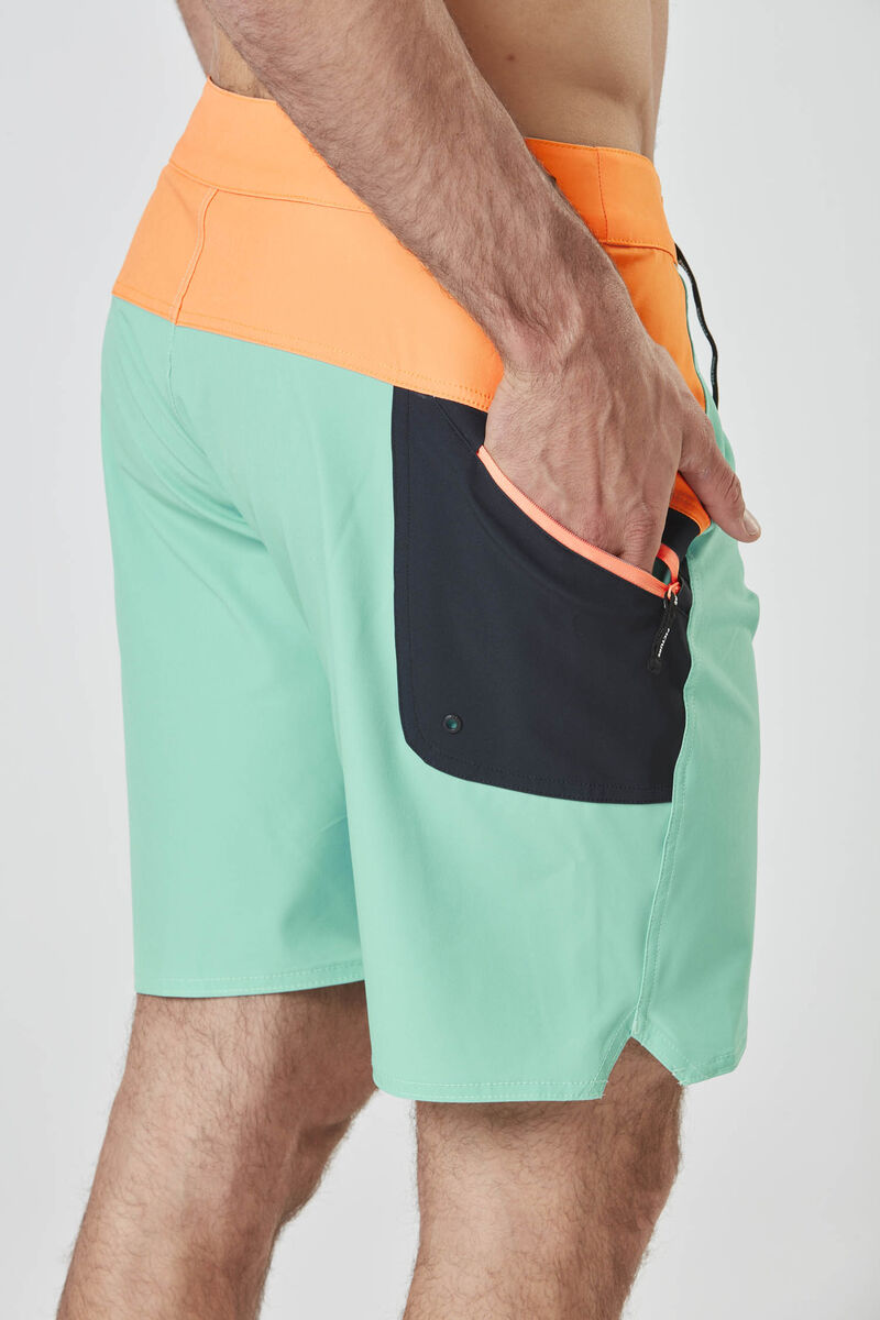 Picture Organic Journy 19 Brds Men's Boardshorts Blue Turquoise | URH-089634