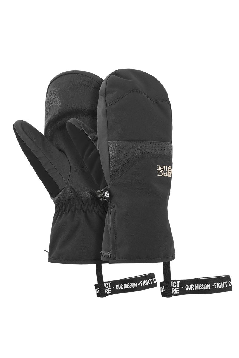 Picture Organic Kali Mitts Men's Gloves Black | DCZ-186594