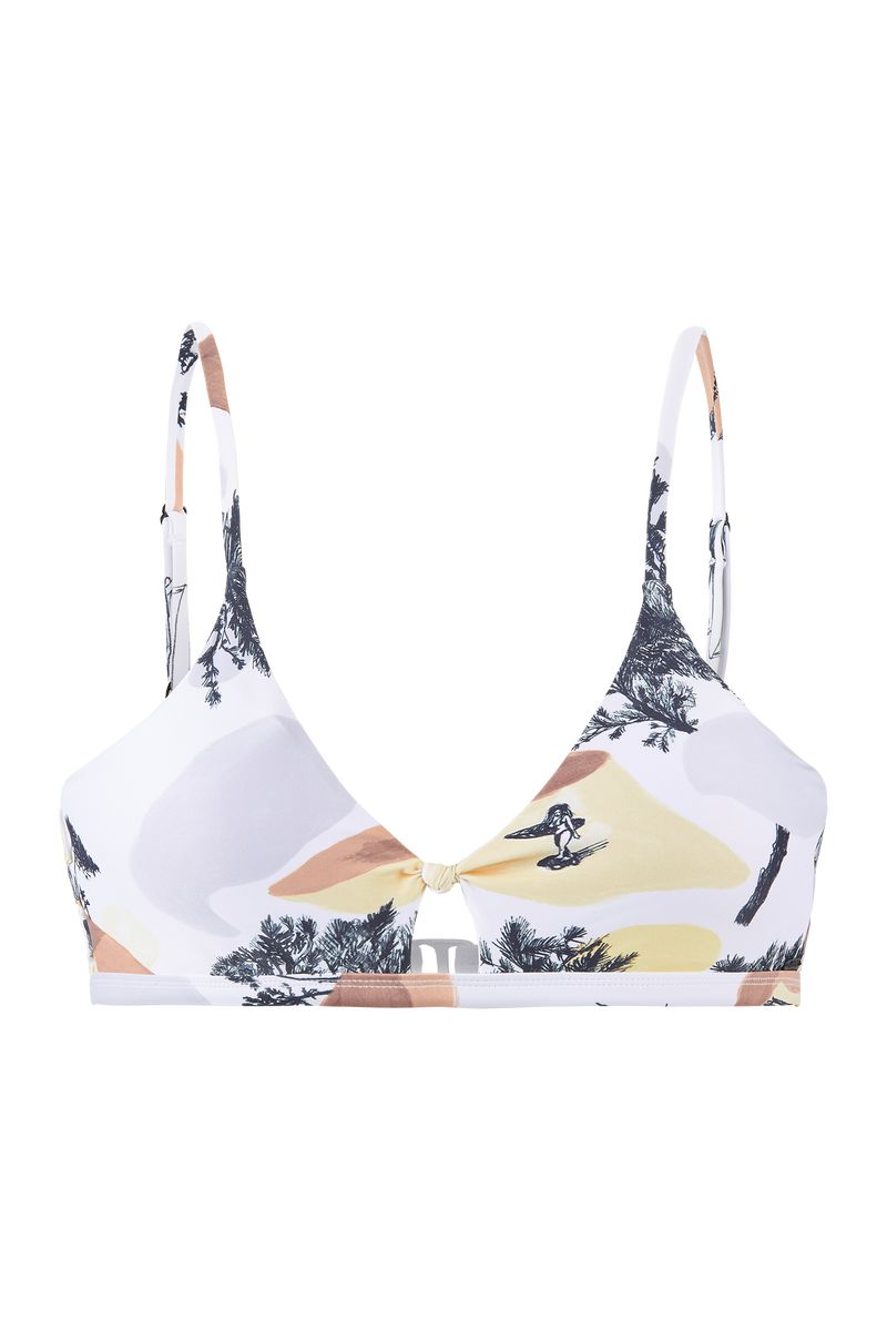 Picture Organic Kalta Print Triangle Women\'s Bikini Tops Multicolor | XZY-760413