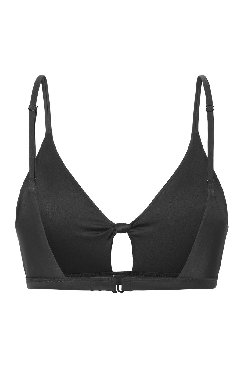 Picture Organic Kalta Triangle Women's Bikini Tops Black | RGQ-351768