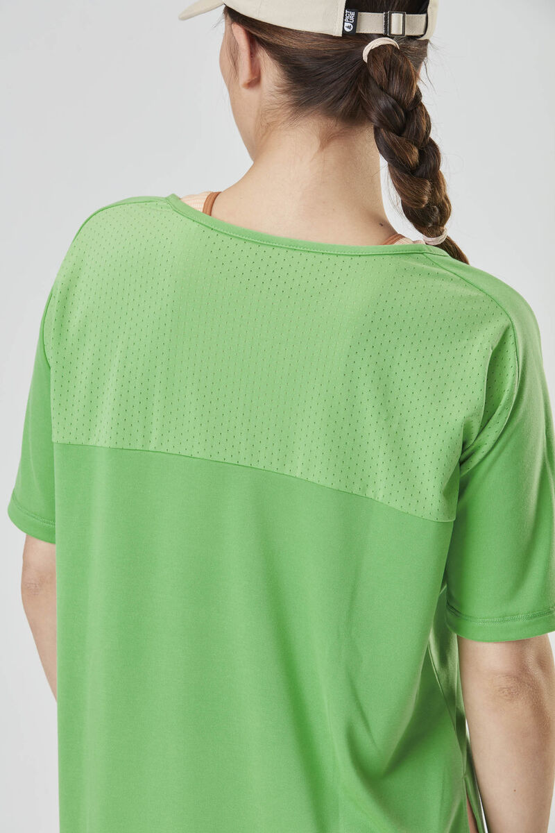 Picture Organic Kiersi Ss Tech Women's T Shirts Green | AVG-529476