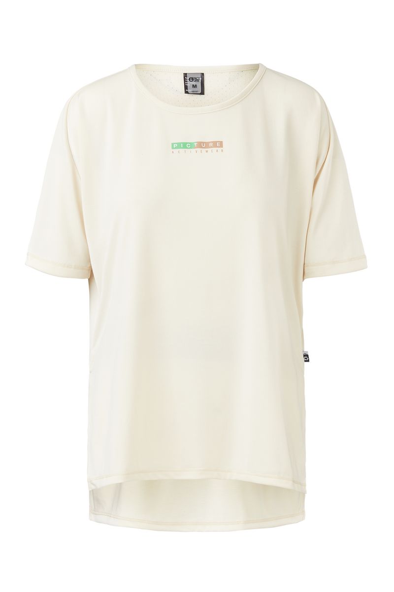 Picture Organic Kiersi Ss Tech Women's T Shirts White | VSM-157628