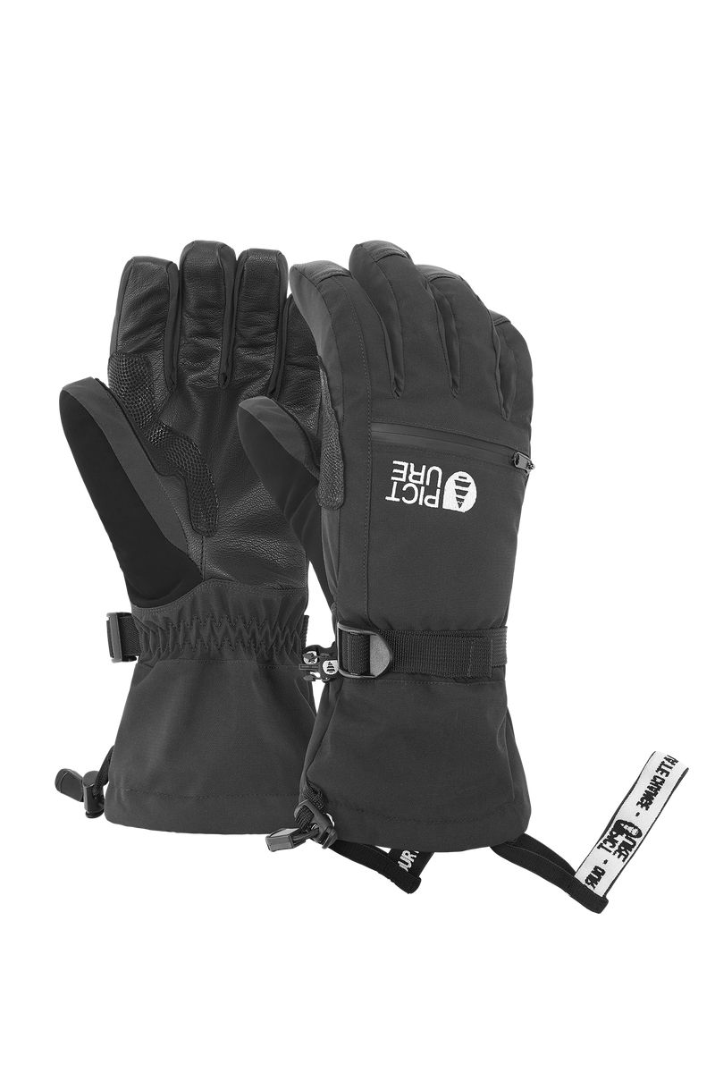 Picture Organic Kincaid Men's Gloves Black | IPD-251379