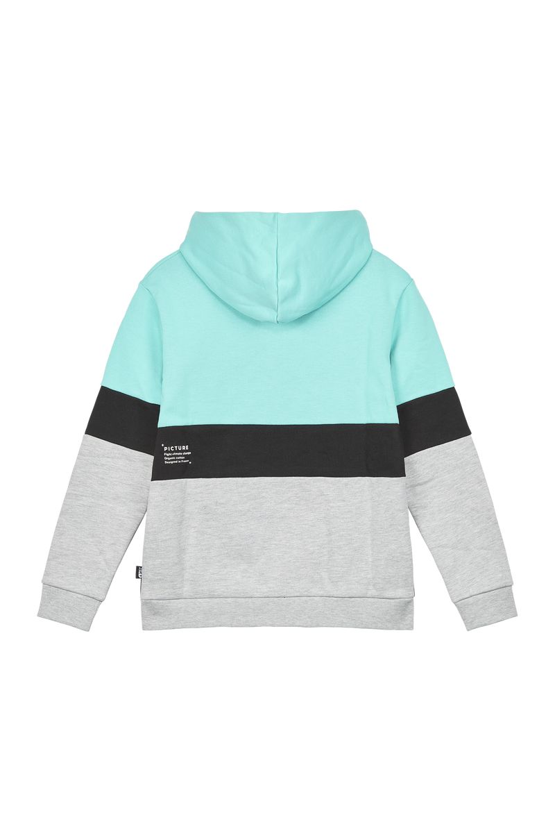 Picture Organic Klob Zip Kids' Hoodie Blue Turquoise | ENK-317462