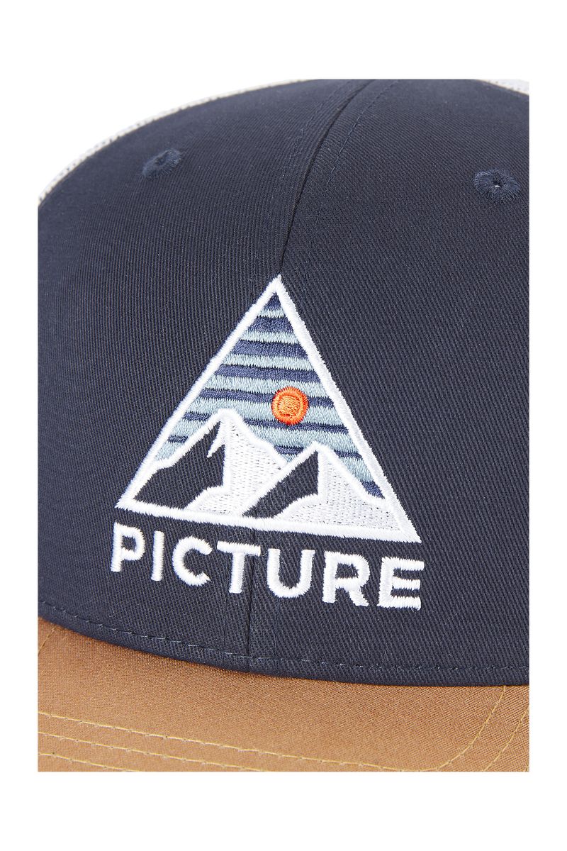 Picture Organic Kuldo Trucker Men's Caps Dark Blue | HED-632581