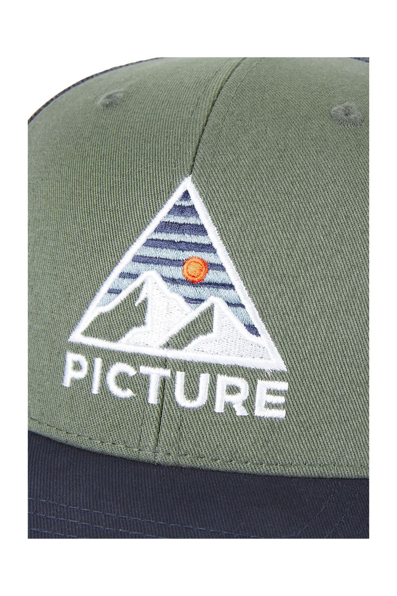 Picture Organic Kuldo Trucker Men's Caps Green | KTI-372509