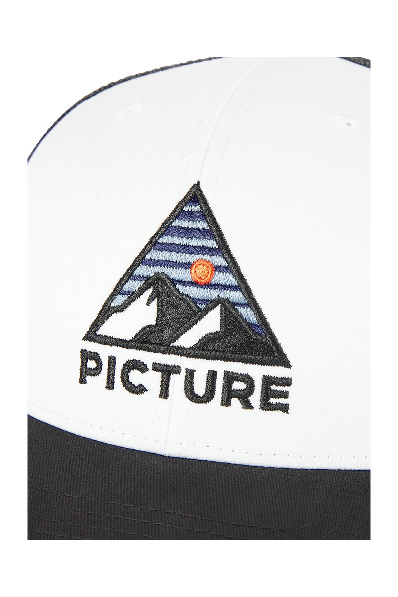 Picture Organic Kuldo Trucker Men's Caps White | PRX-361542