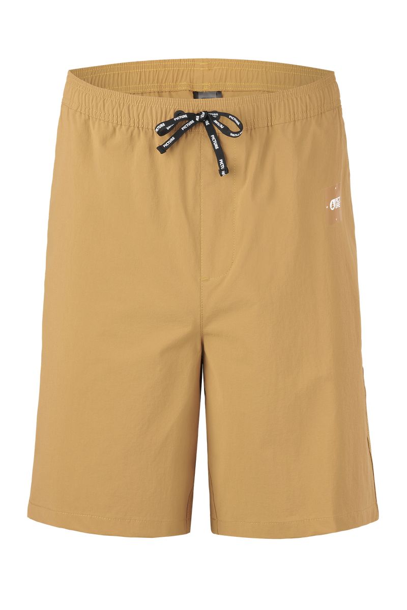 Picture Organic Lenu Strech Men's Shorts Brown | ZJA-273095