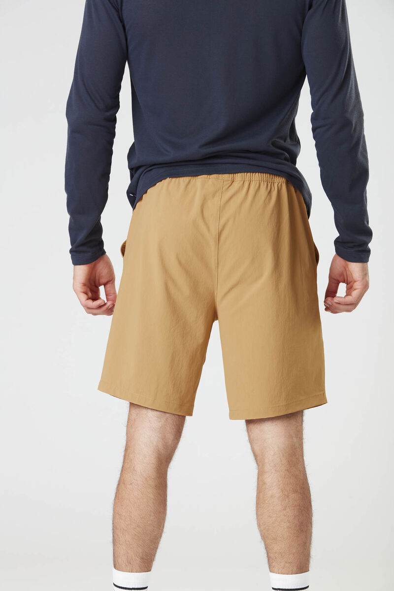 Picture Organic Lenu Strech Men's Shorts Brown | ZJA-273095