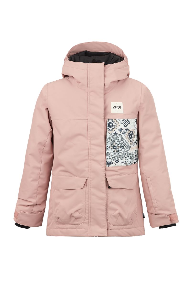 Picture Organic Lidy Kids\' Snow Jackets Grey Rose | JVR-879105