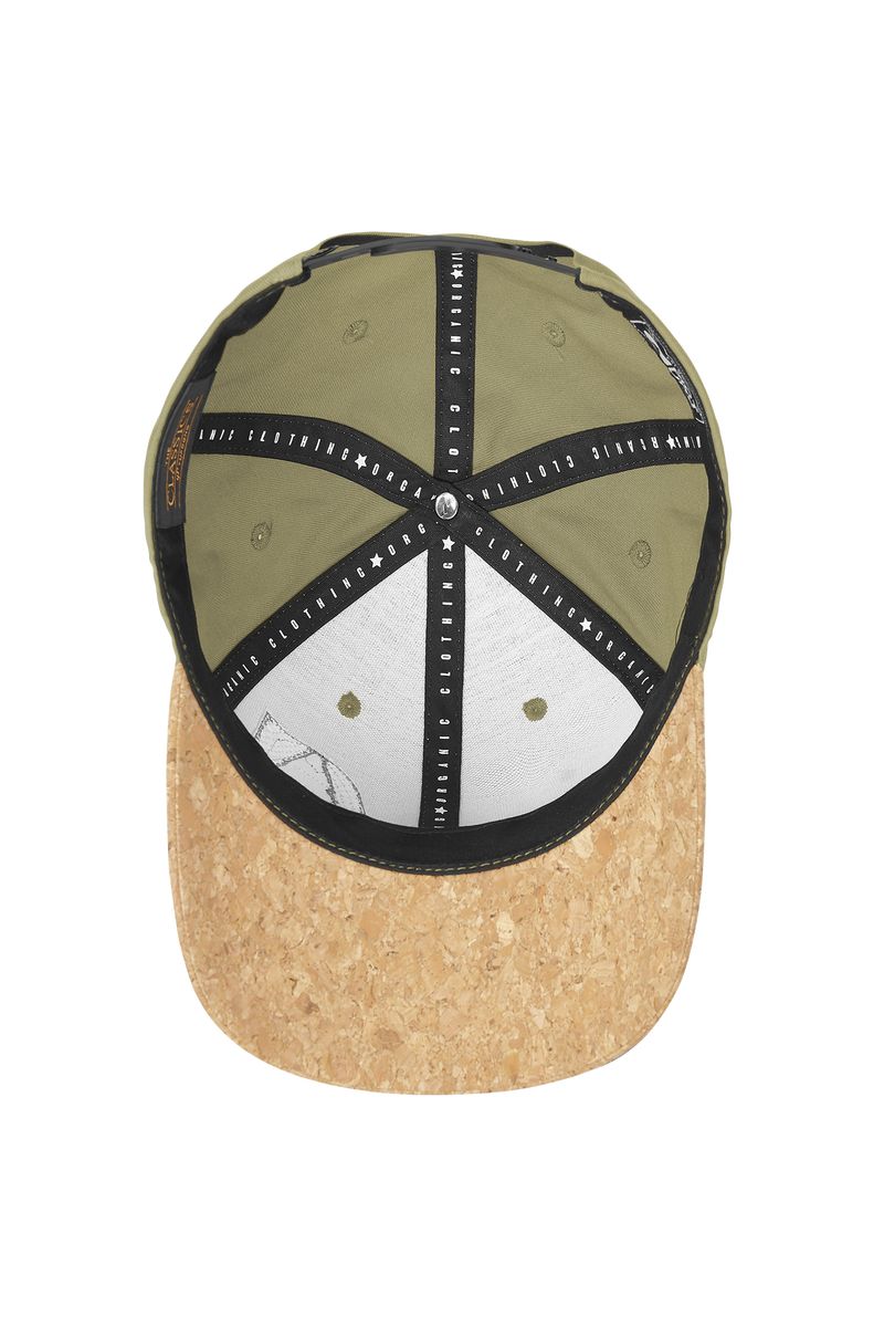 Picture Organic Lines Baseball Men's Caps Green | ENR-138704