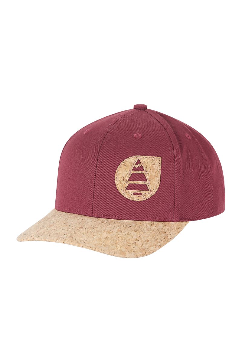 Picture Organic Lines Baseball Men's Caps Red Brown | RET-426910