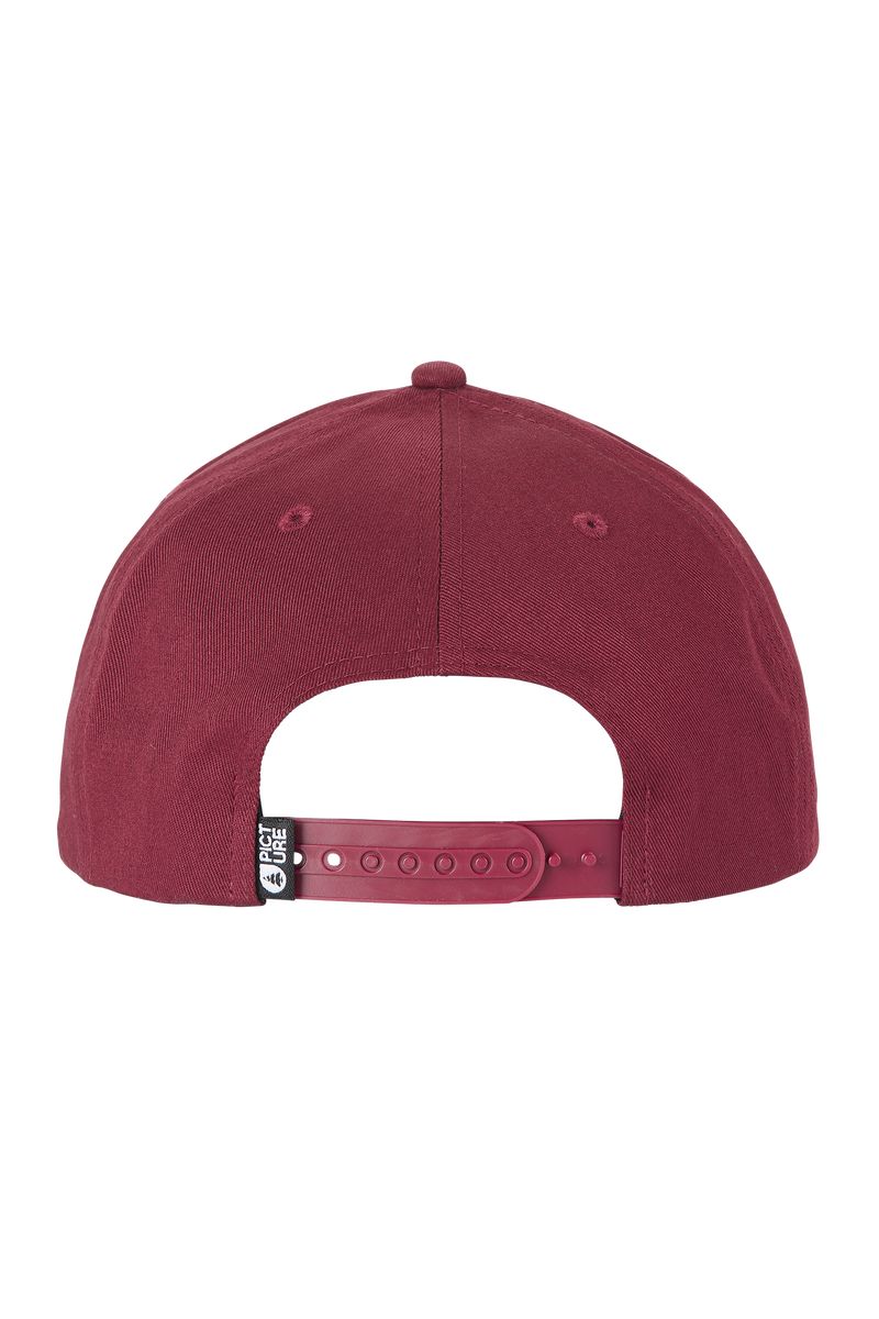 Picture Organic Lines Baseball Men's Caps Red Brown | RET-426910