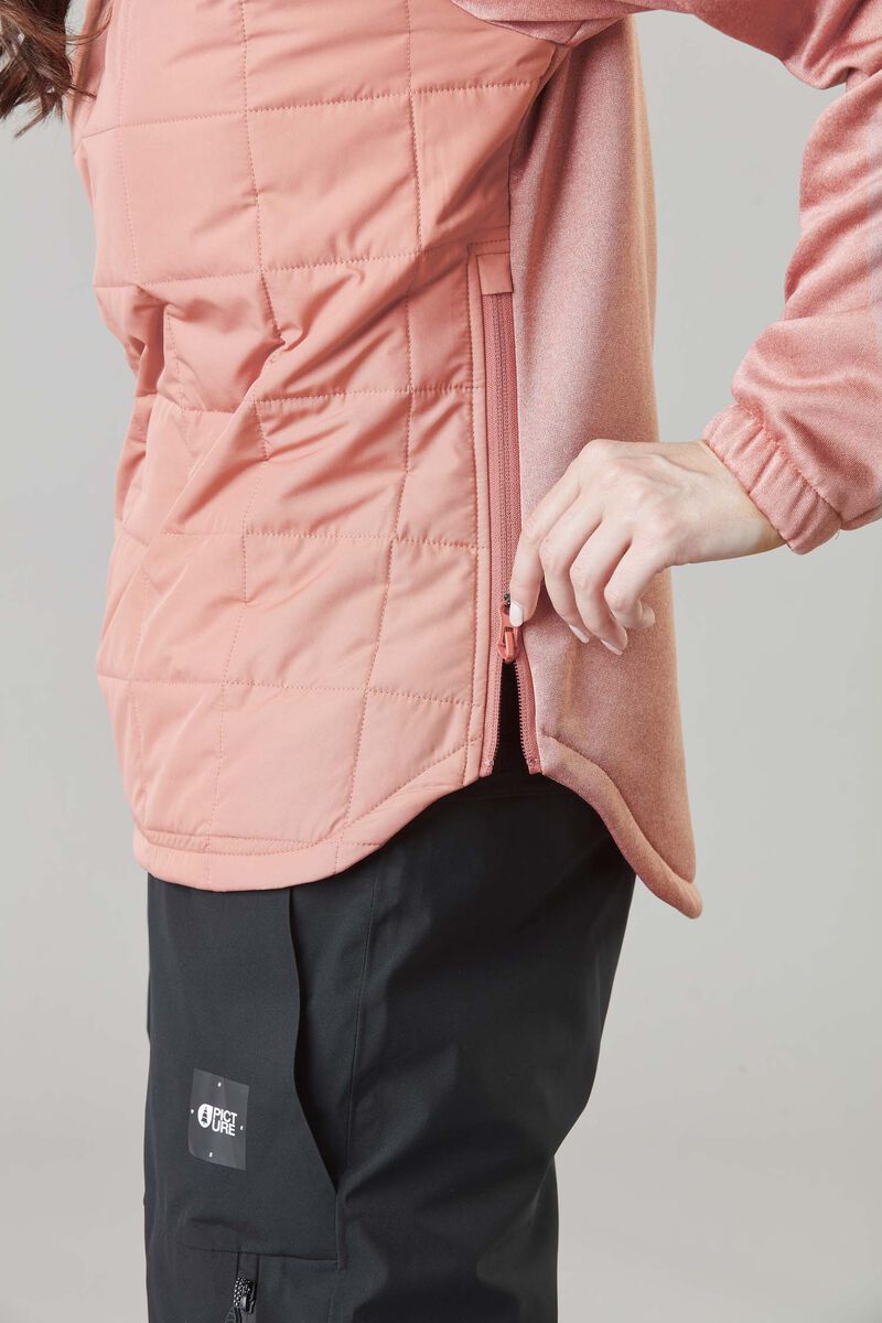 Picture Organic Lixi Tech Women's Down jackets Grey Rose | QJC-123976