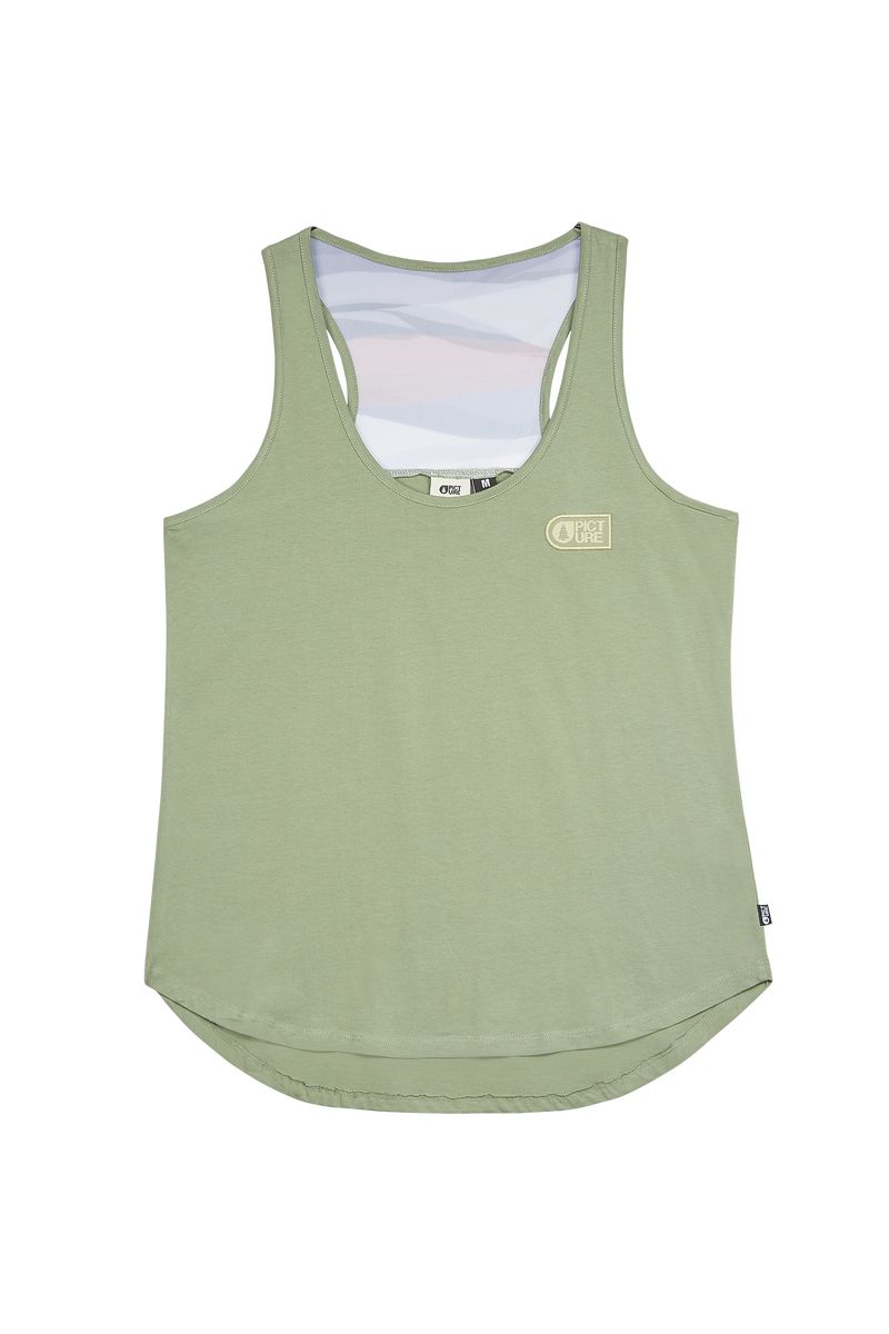 Picture Organic Loni Women's Tanks Green | DLR-546273