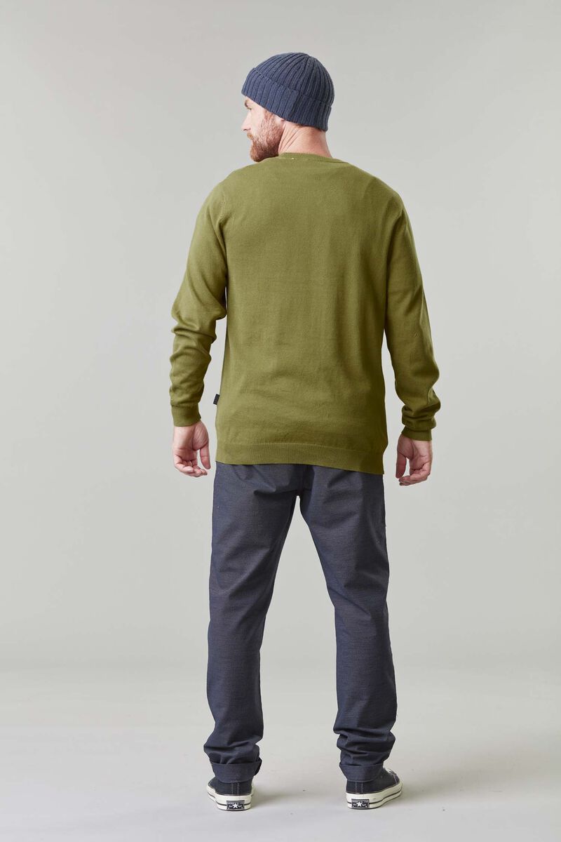 Picture Organic Lyrok Knit Men's Sweaters Green | WVD-158362