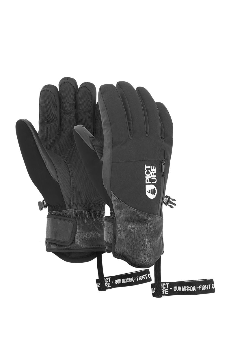 Picture Organic Madson Men's Gloves Black | YRL-687412