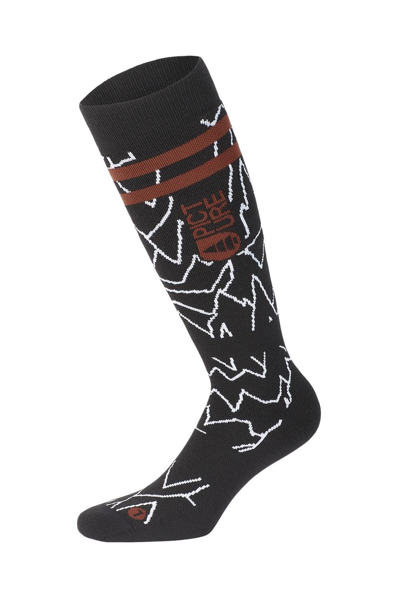 Picture Organic Magical Ski Men\'s Socks Black | AFQ-086457