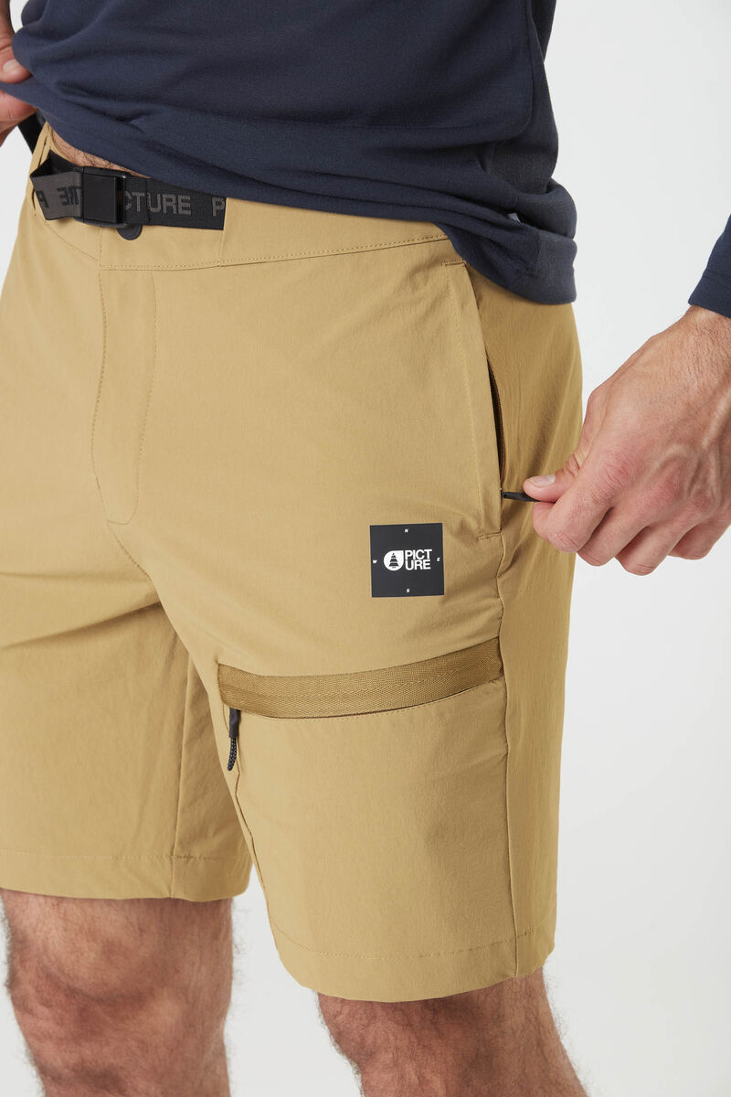 Picture Organic Manni Stretch Men's Shorts Gold | XHL-651890