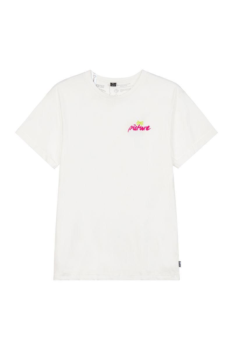 Picture Organic Mapoon Men's T Shirts White | AWZ-701495