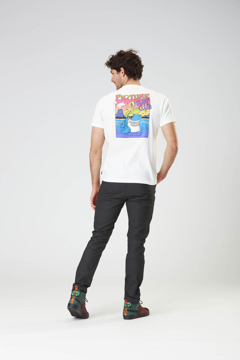 Picture Organic Mapoon Men's T Shirts White | AWZ-701495