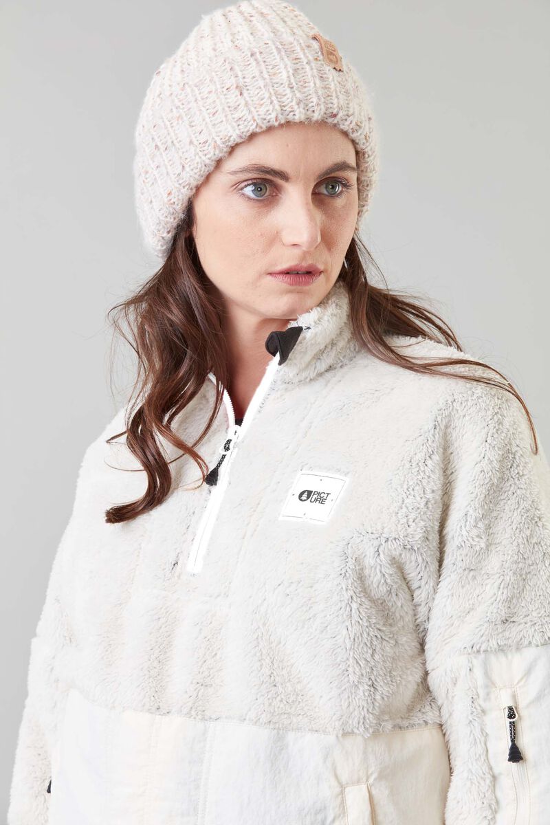 Picture Organic Martella 1/4 Women's Fleeces White | MWP-970563