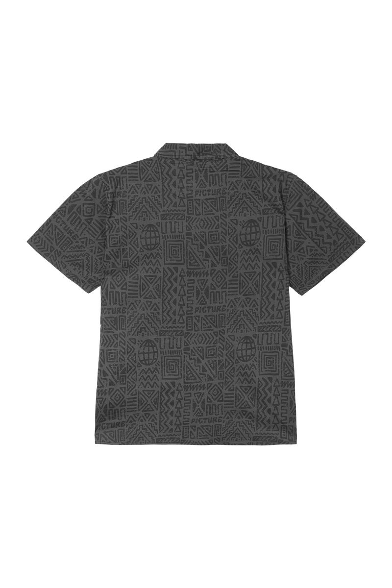 Picture Organic Mataikona Ss Men's Shirts Black | BEC-549312