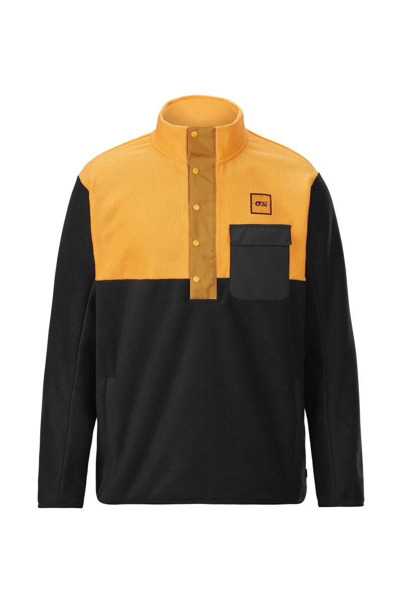 Picture Organic Mathew 1/4 Men's Fleece Yellow | MSH-890147