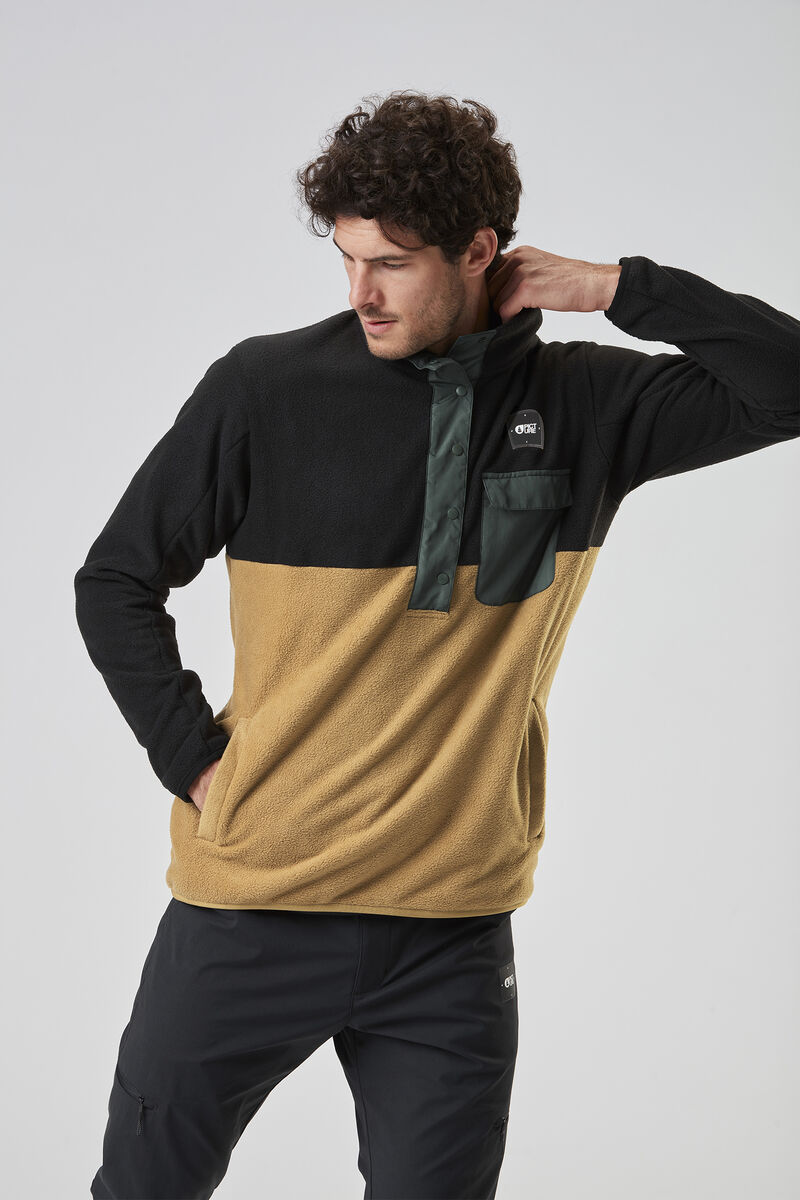 Picture Organic Mathew 1/4 Tech Men's Sweaters Gold | RKS-245038