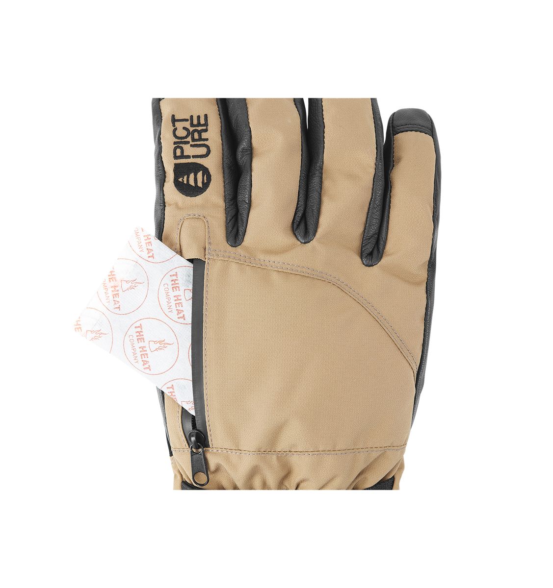 Picture Organic Mctigg 3 In 1 Men's Gloves Dark Grey | MEI-062971