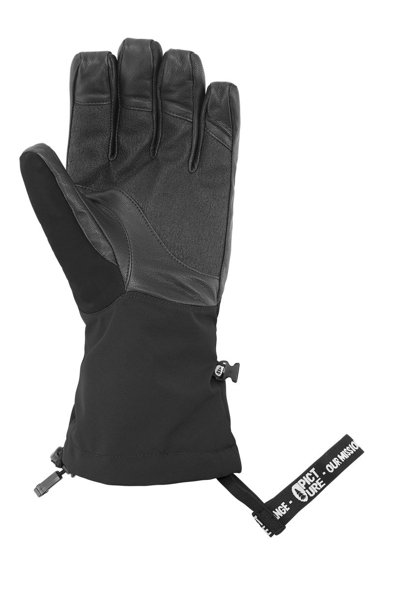 Picture Organic Mctigg 3 In 1 Men's Gloves Black | PXV-748352