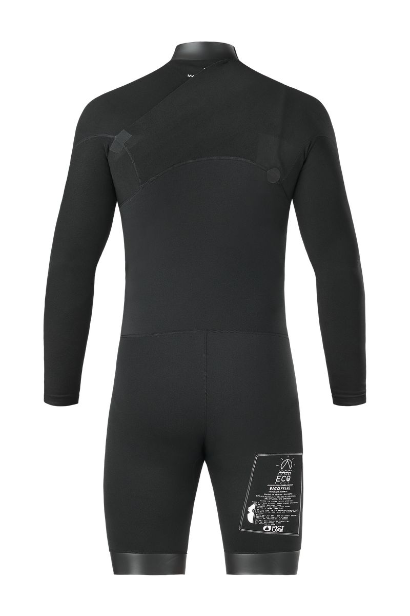 Picture Organic Meta Ls 2/2 Flxskin Zfree Men's Wetsuit Black | MET-832590