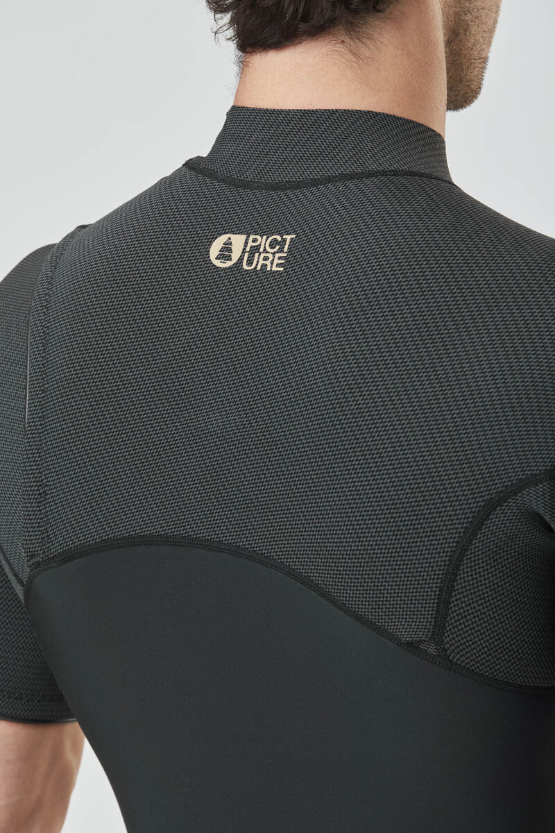 Picture Organic Meta Ss 2/2 Flxskin Zfree Men's Wetsuit Black | PSF-201954