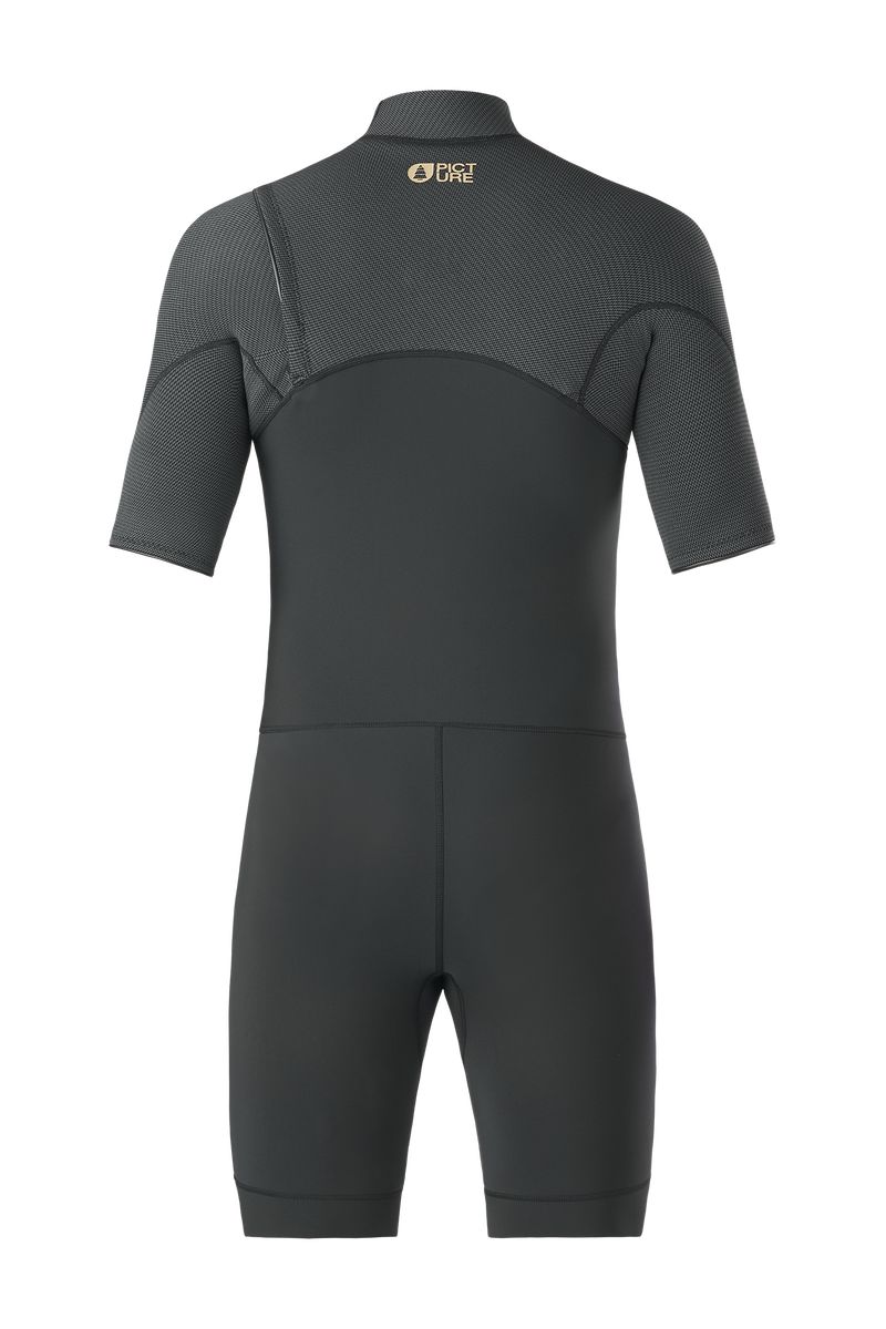 Picture Organic Meta Ss 2/2 Flxskin Zfree Men's Wetsuit Black | PSF-201954