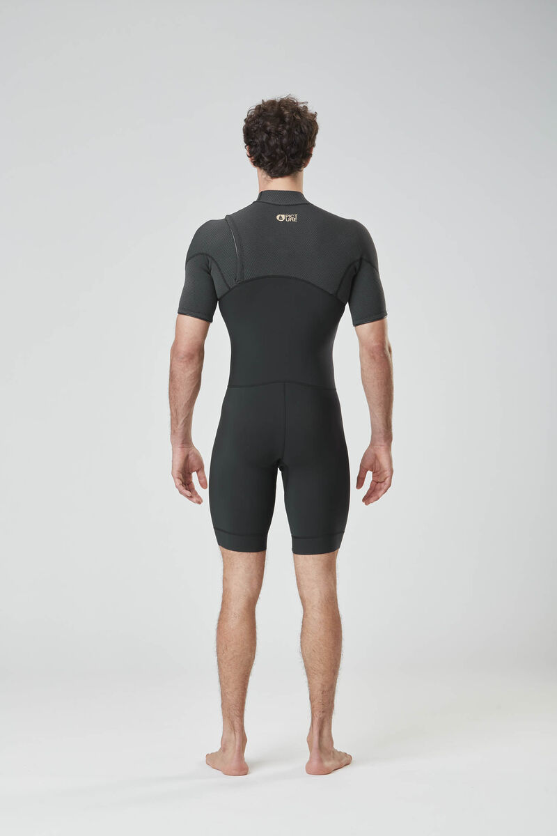 Picture Organic Meta Ss 2/2 Flxskin Zfree Men's Wetsuit Black | PSF-201954