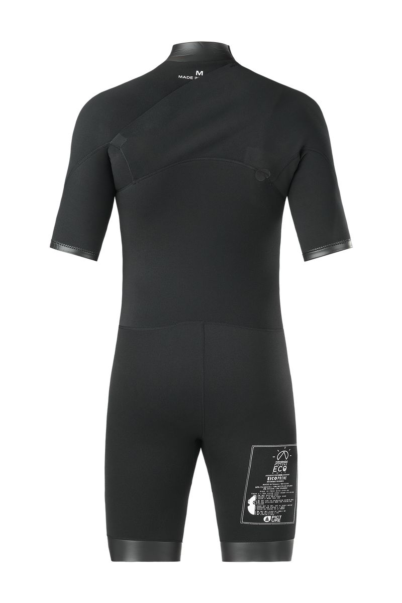 Picture Organic Meta Ss 2/2 Flxskin Zfree Men's Wetsuit Black | PSF-201954