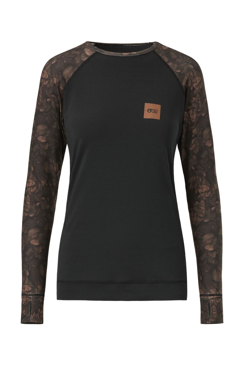 Picture Organic Milita Women's Base Layer Tops Brown | KXP-347925