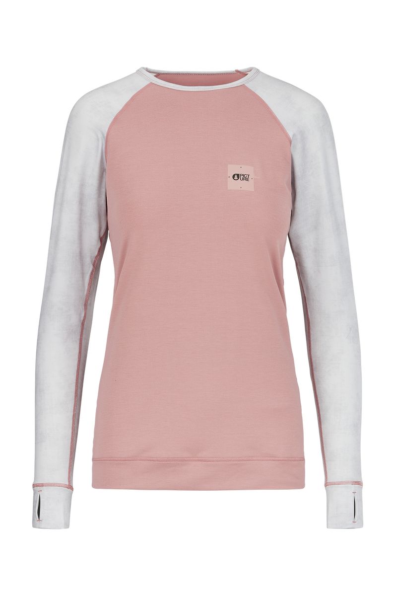 Picture Organic Milita Women's Base Layer Tops Grey Rose | VHR-390468