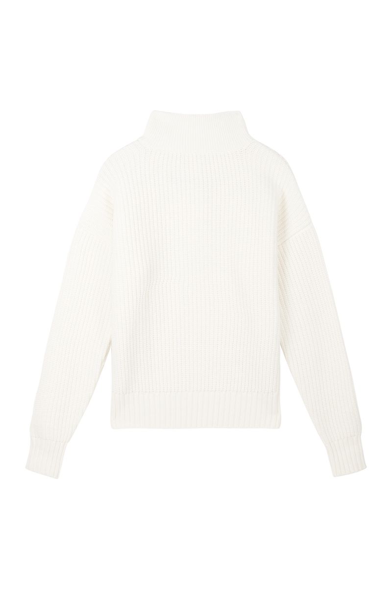 Picture Organic Modinetta Knit Women's Sweaters White | HRQ-613029