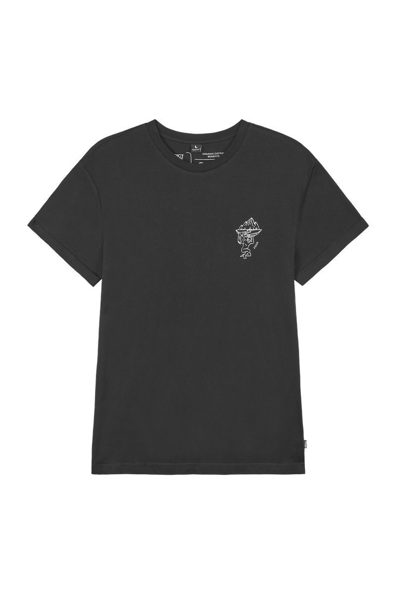 Picture Organic Nanum Men's T Shirts Black | KPE-793284