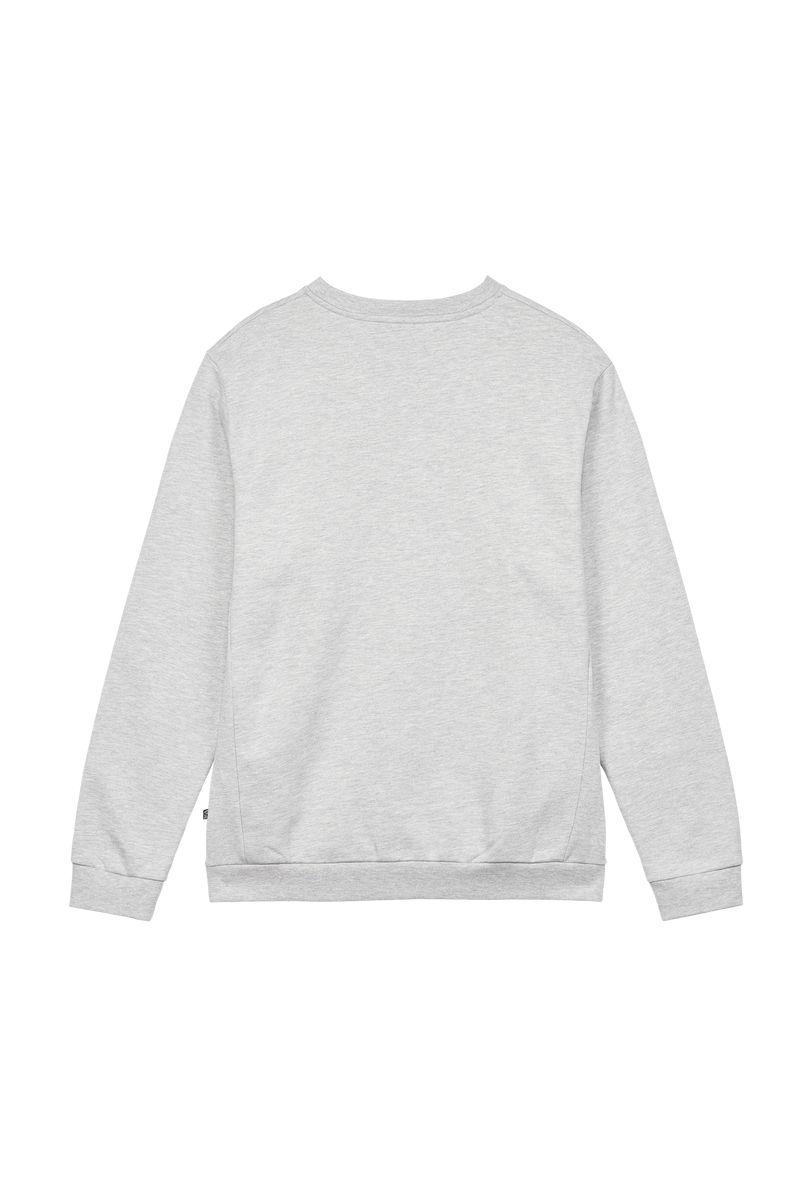 Picture Organic Norrvik Crew Men's Sweaters Grey | AWY-894103