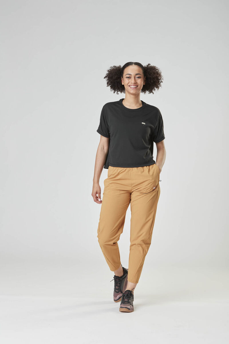 Picture Organic Novita Tech Women's T Shirts Black | VJX-208761