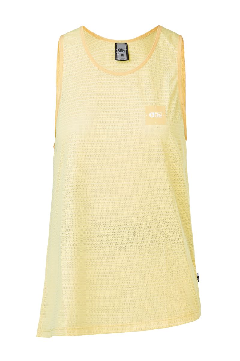 Picture Organic Oblik Tech Women's Tanks Yellow | WGO-483270