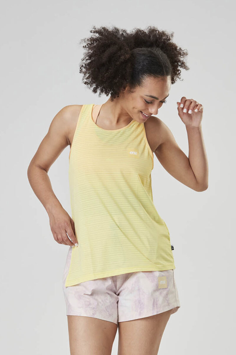 Picture Organic Oblik Tech Women\'s Tanks Yellow | WGO-483270